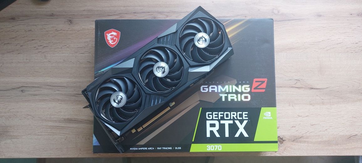 Відеокарта RTX MSI 3070 8GB.