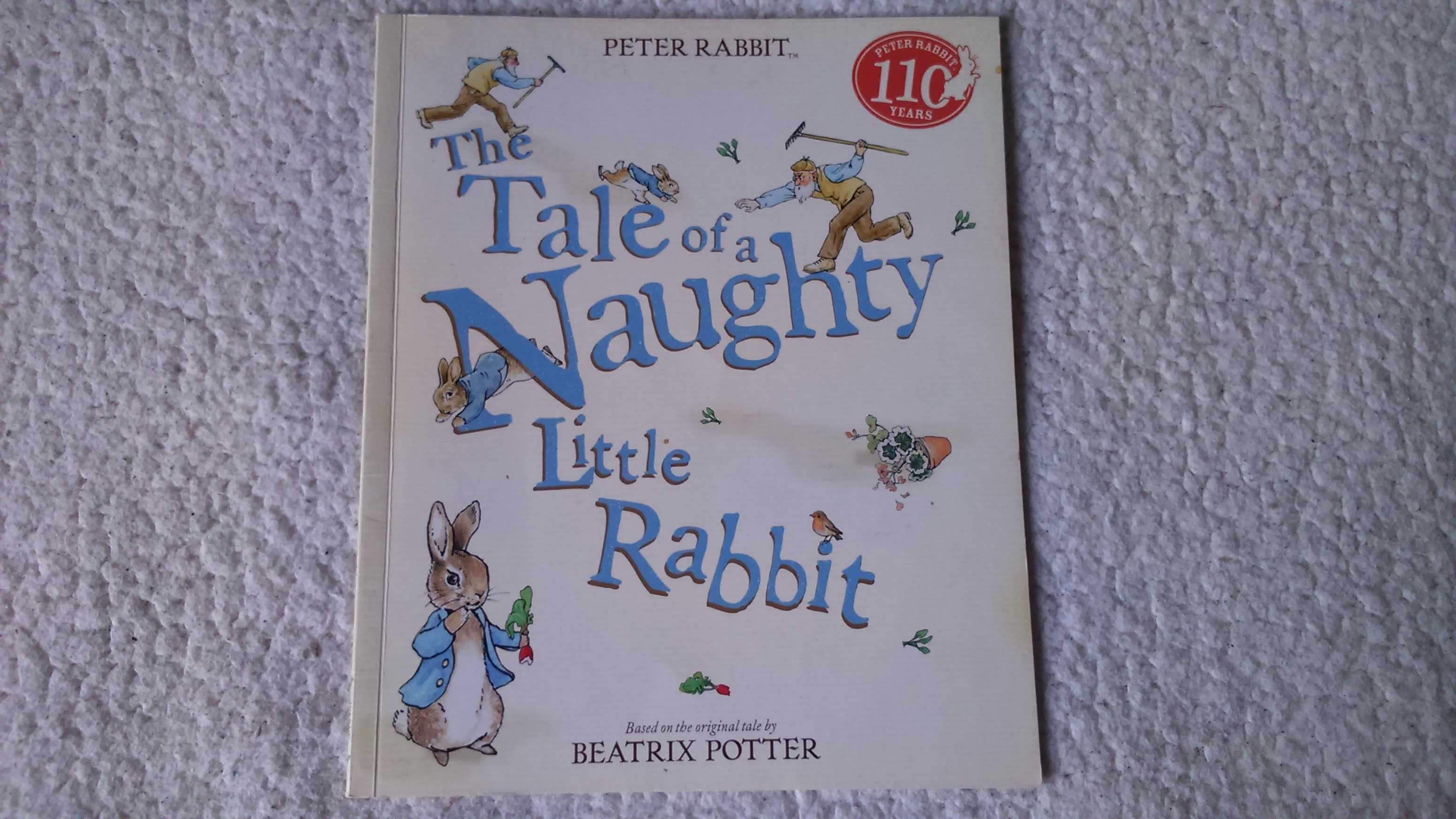 Дитяча книга англійською The Tale of a Naughty Little Rabbit    Potter