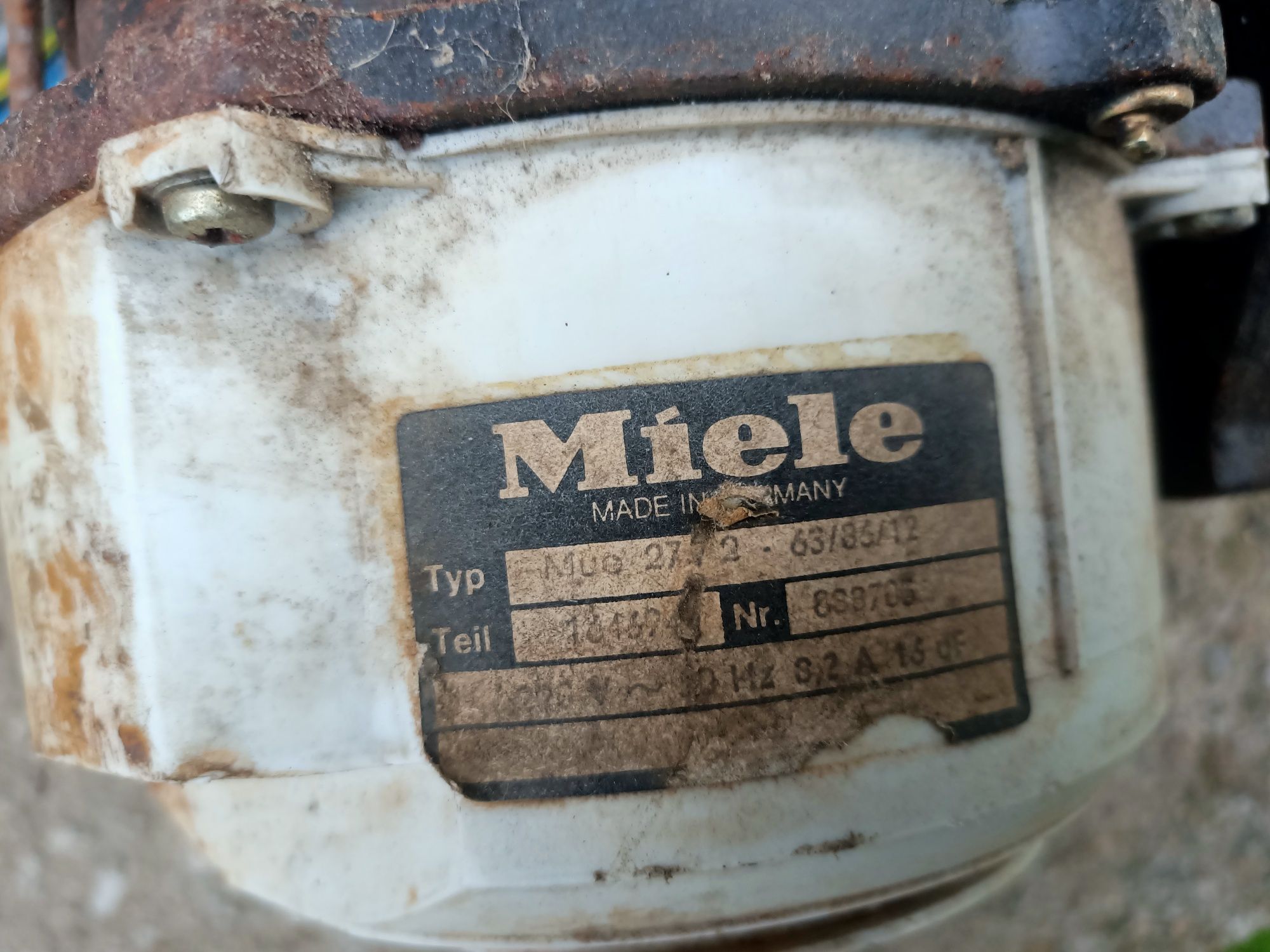 Silnik pralka miele