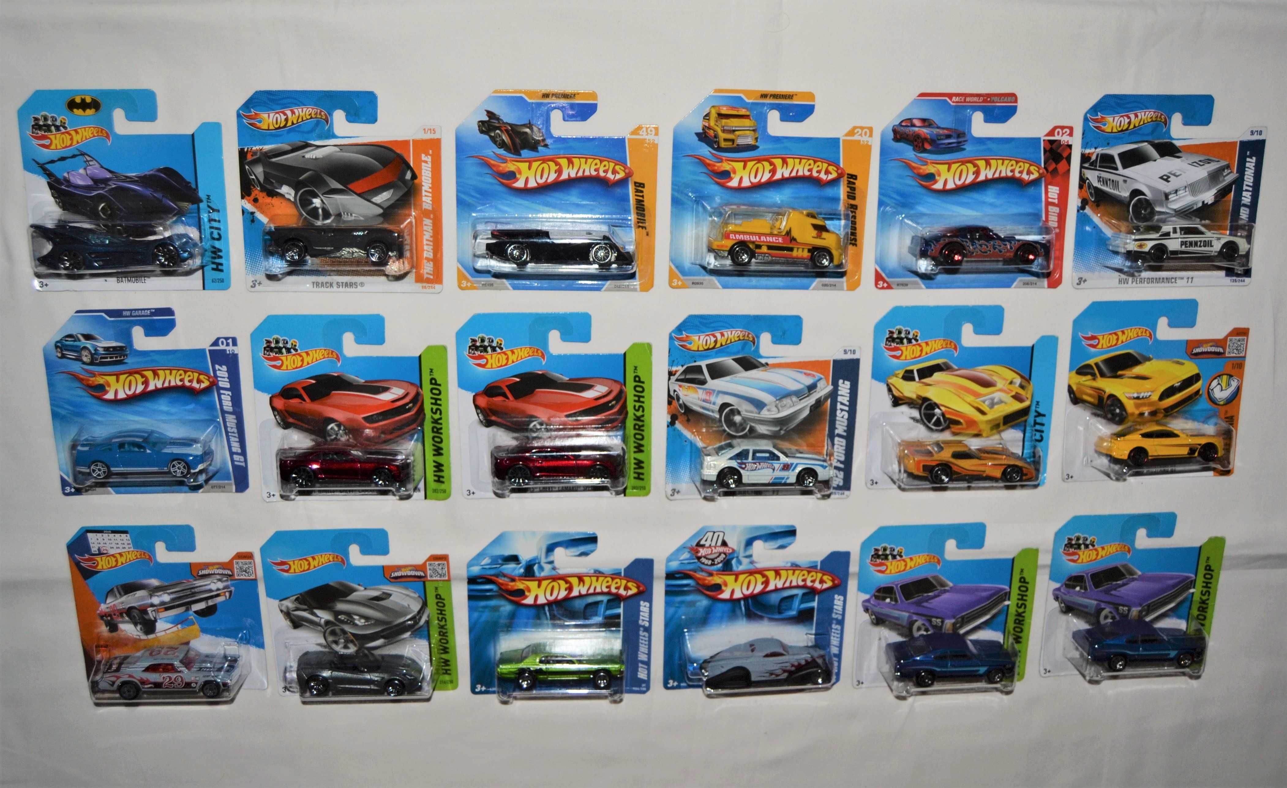 Miniaturas Hot Wheels Mainline e Treasure Hunt