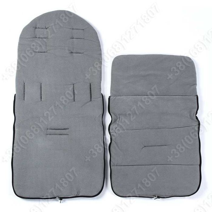 Зимний конверт в прогулочную коляску люльку теплый чехол зимовий чохол