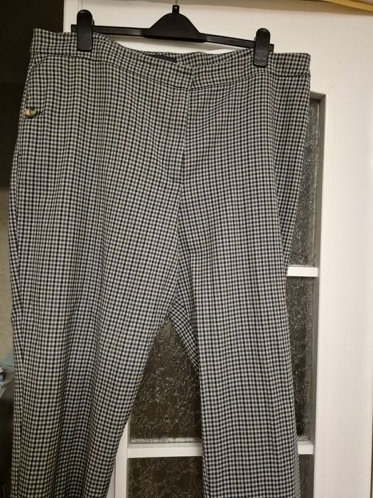 Штани жіночі + лляний піджак M&S в комплекті в  хорошому стані 50-52 р