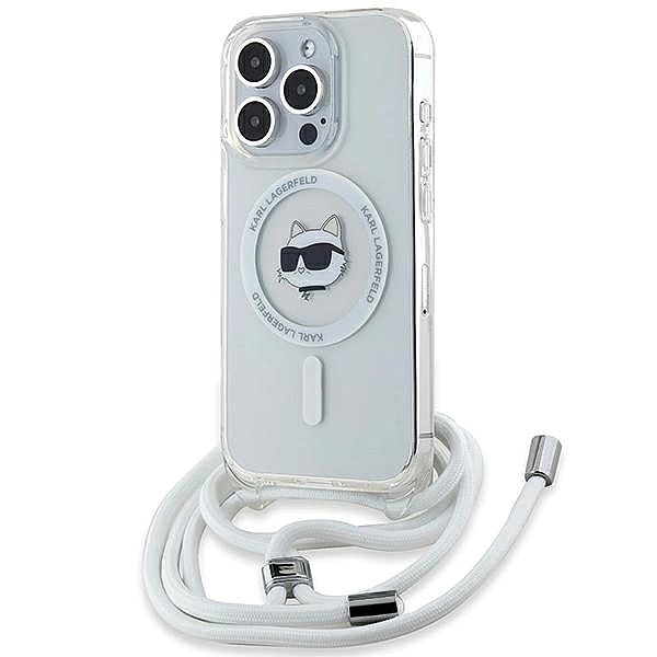 Etui Karl Lagerfeld IML Choupette Head & Cord MagSafe na iPhone 14 Pro