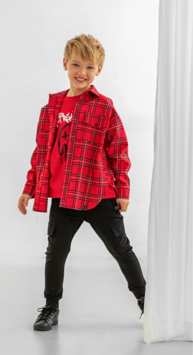 Koszula w krate All For Kids 128/134