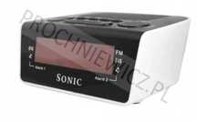 Radiobudzik sieciowe FM Sonic CR-932P