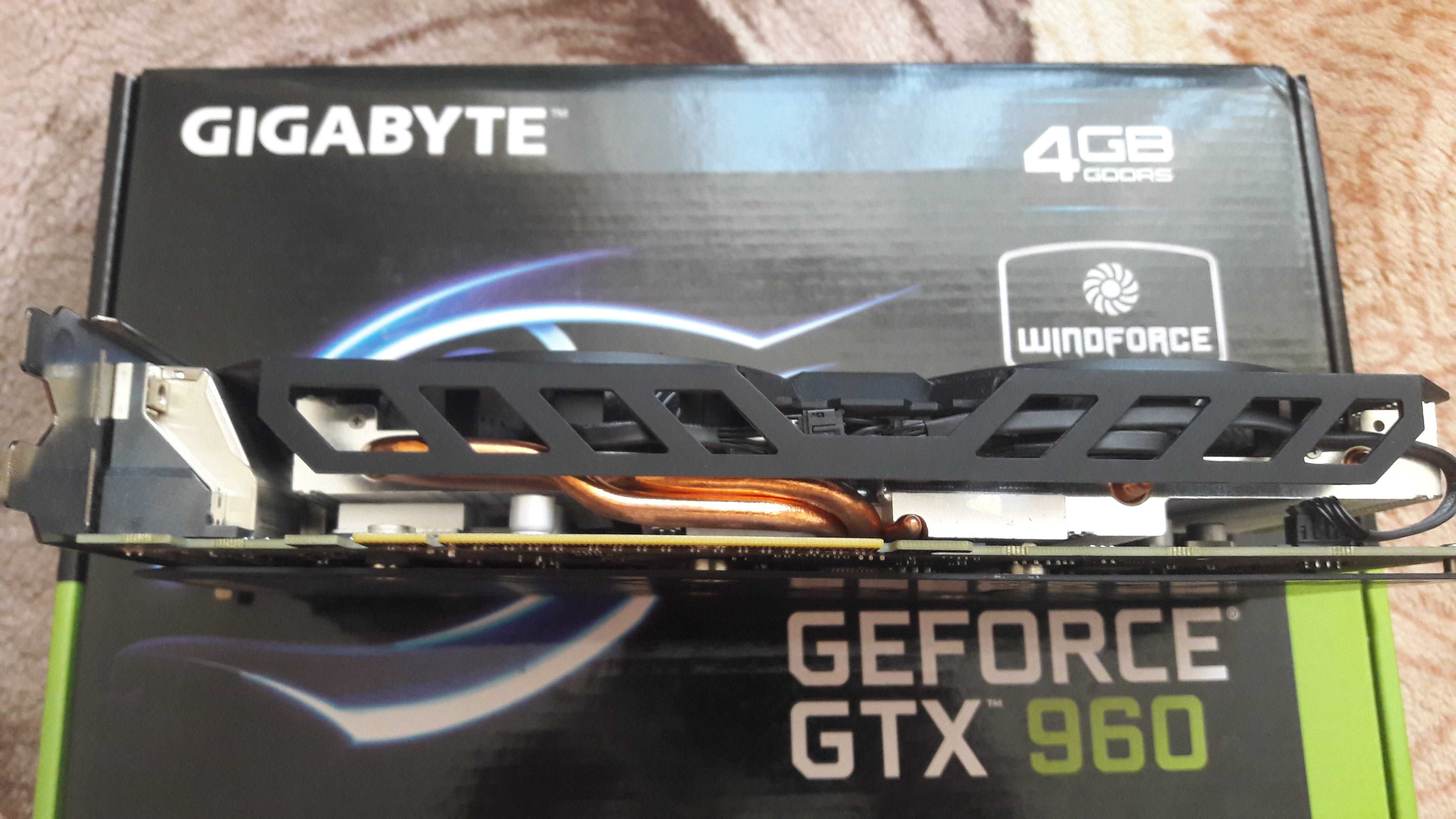 Gigabyte GTX 960, 4GB, DDR5.