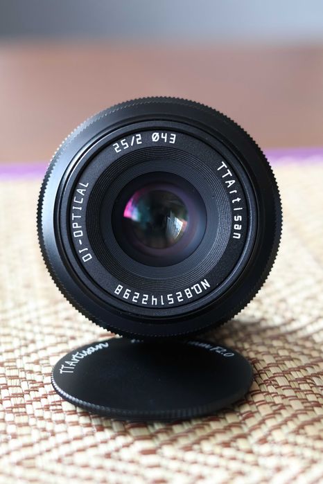 Obiektyw TTArtisan 25mm f2.0 - micro 4/3