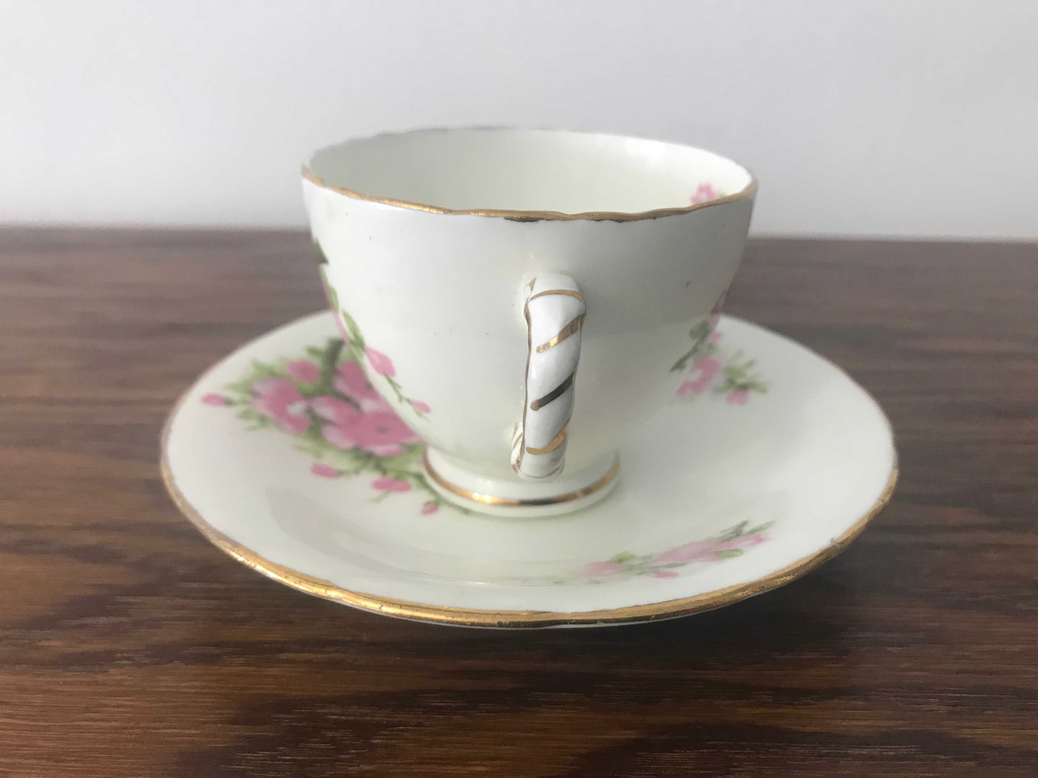 filiżanka porcelanowa HM sutherland bone china vintage prl