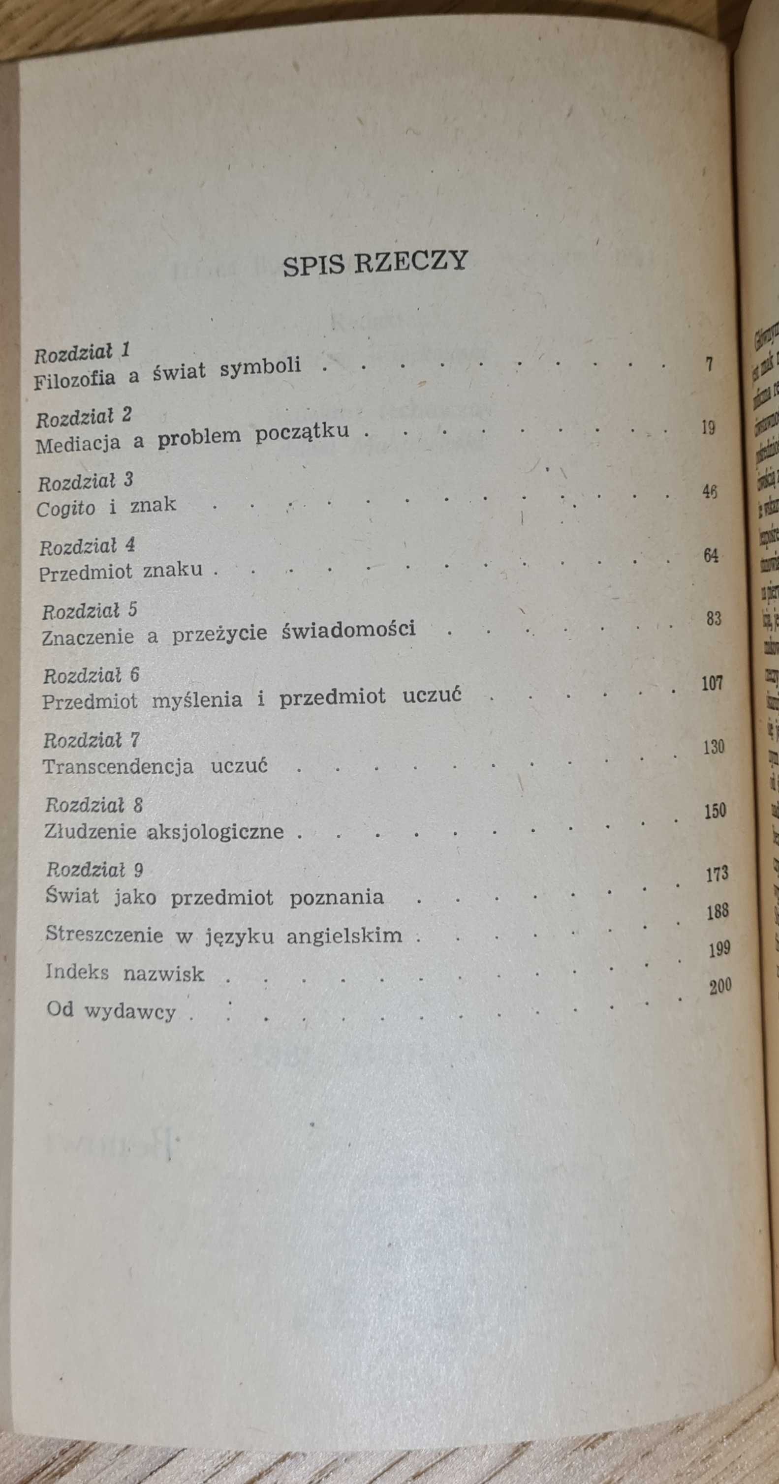 Znak i oczywistość, Buczyńska - Garewicz