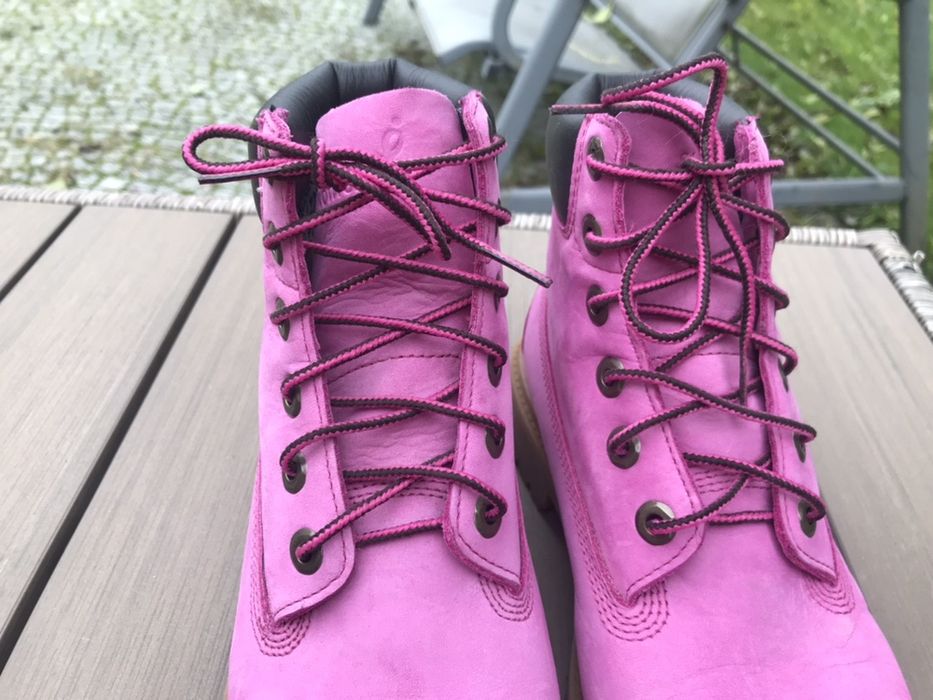 Różowe Timberland 37.5