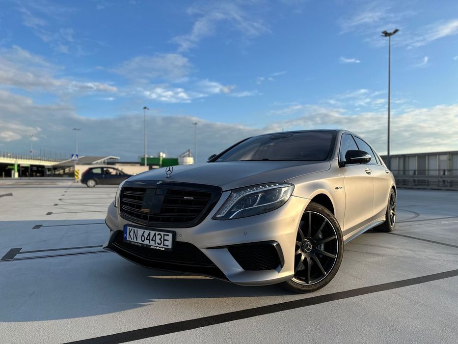 Mercedes-Benz Klasa S S63 AMG stan idealny serwisowany