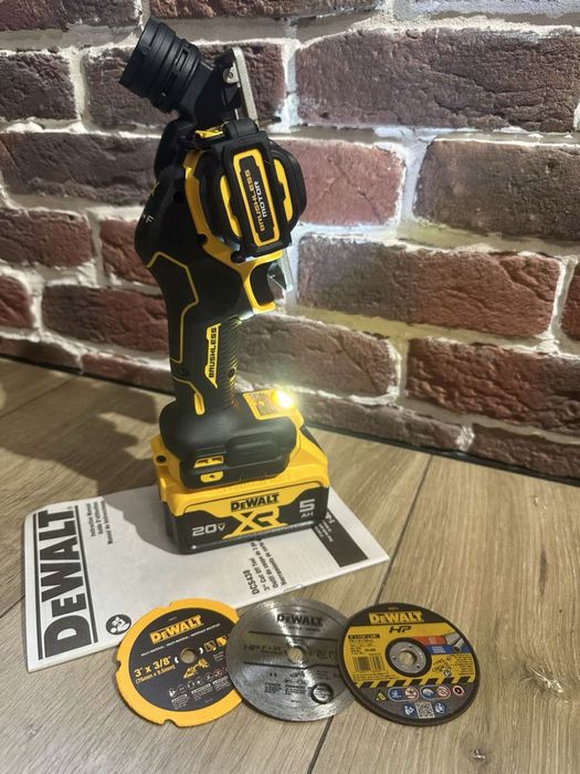Болгарка аккумуляторна DeWalt DCS438b mini (Mexico 2025)