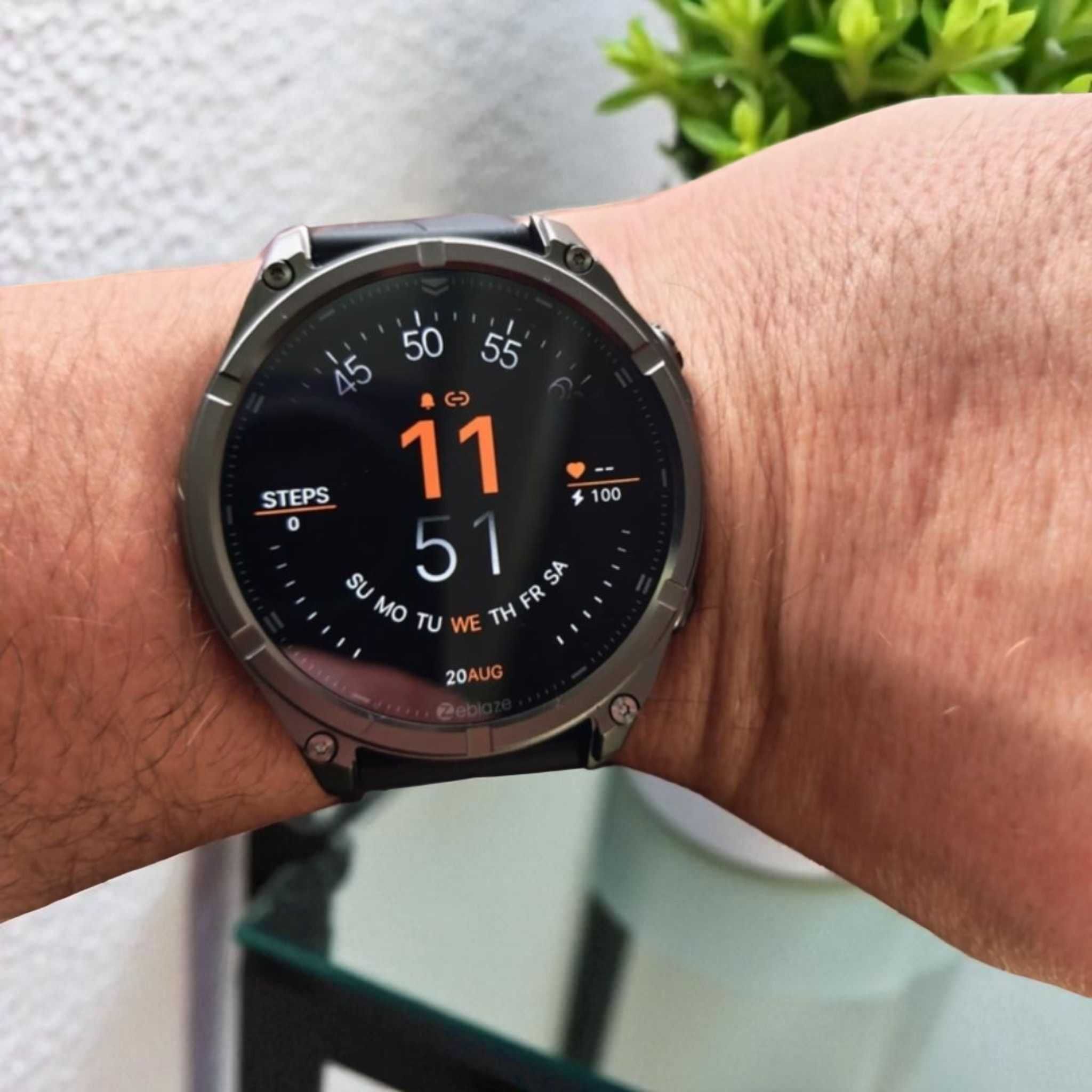 Smartwatch Zeblaze Vibe 8 Abyss Black - nowy, PL