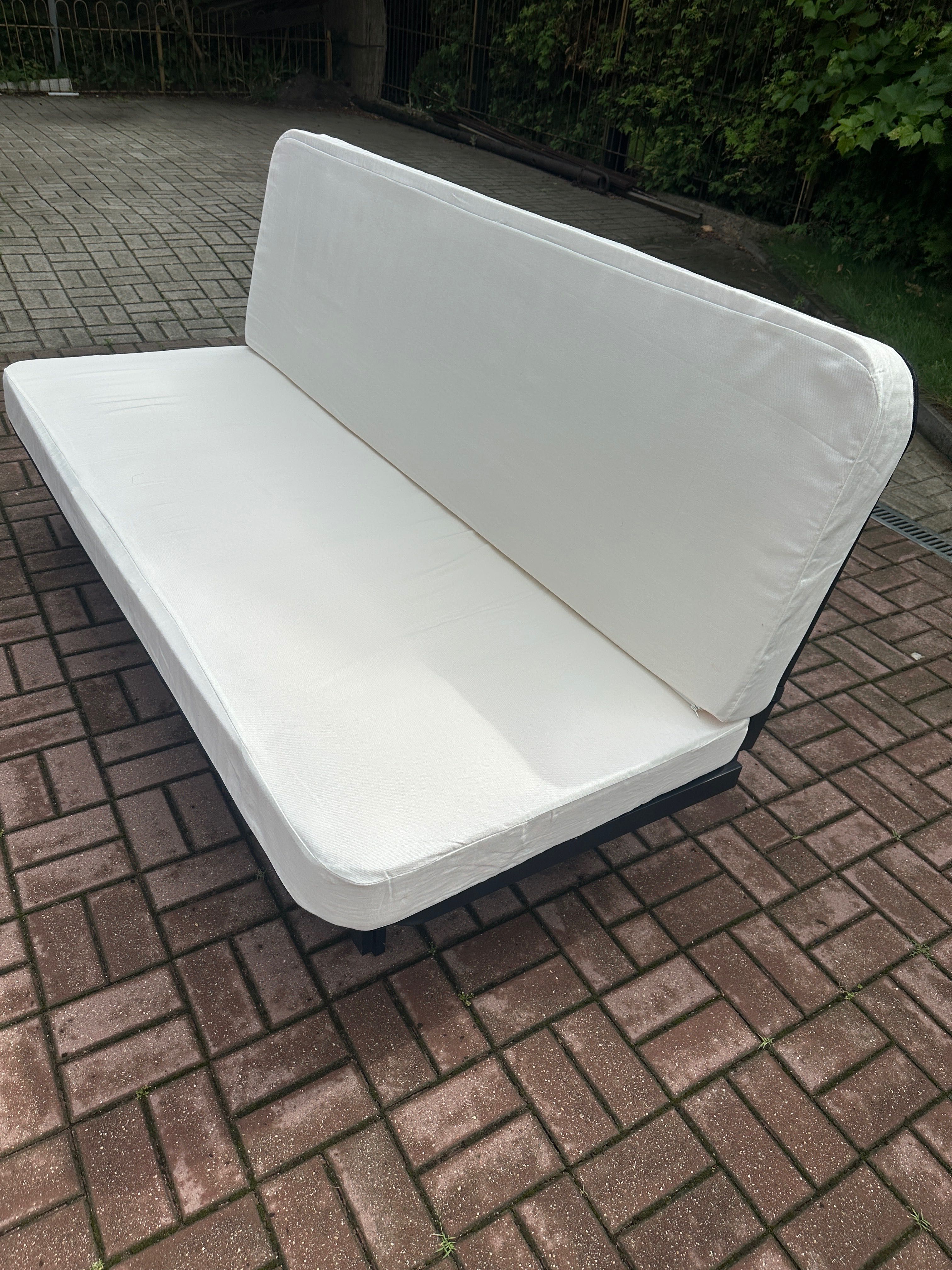 IKEA NYHAMN sofa 3 osobowa z materacem
