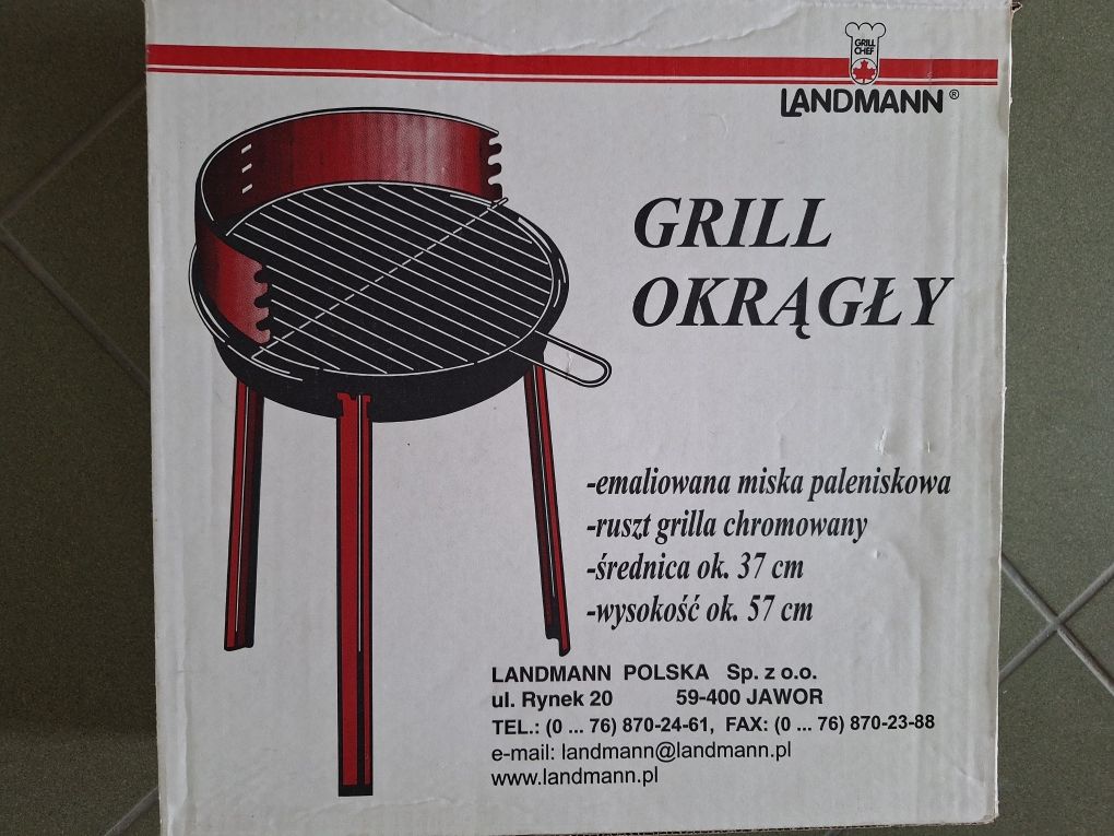Nowy grill okrągły Landmann