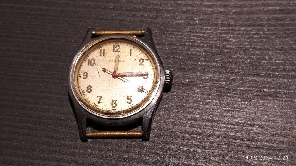 Szwajcarski Przedwojenny wojskowy Hugenin