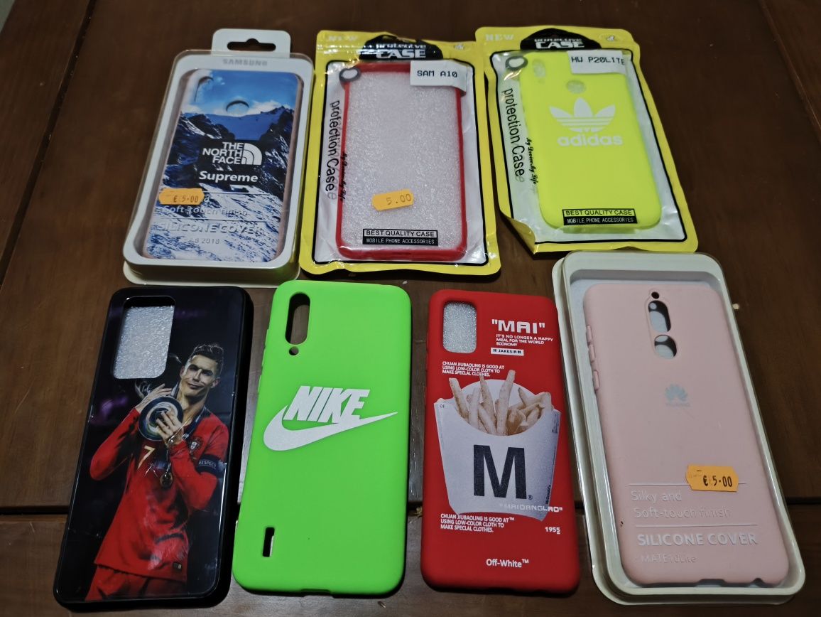 38 capas telemóvel novas