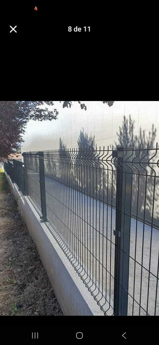 Vedações jardins limpeza de terrenos