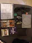Playstation 1 com mala original + 4 jogos