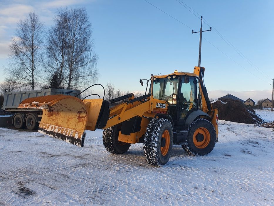 Koparko ładowarka,kołowa,gasienicowa,transport prace ziemne Darłowo