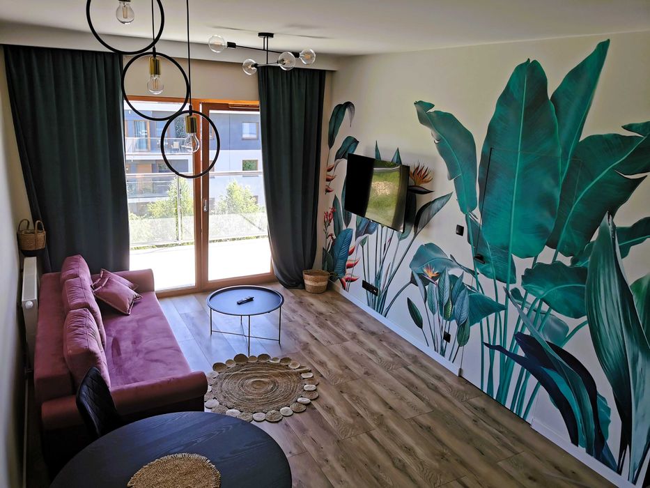 Mieszkanie 44m2 NOWOCZESNE I NOWE od zaraz 2pokoje + parking + balkon