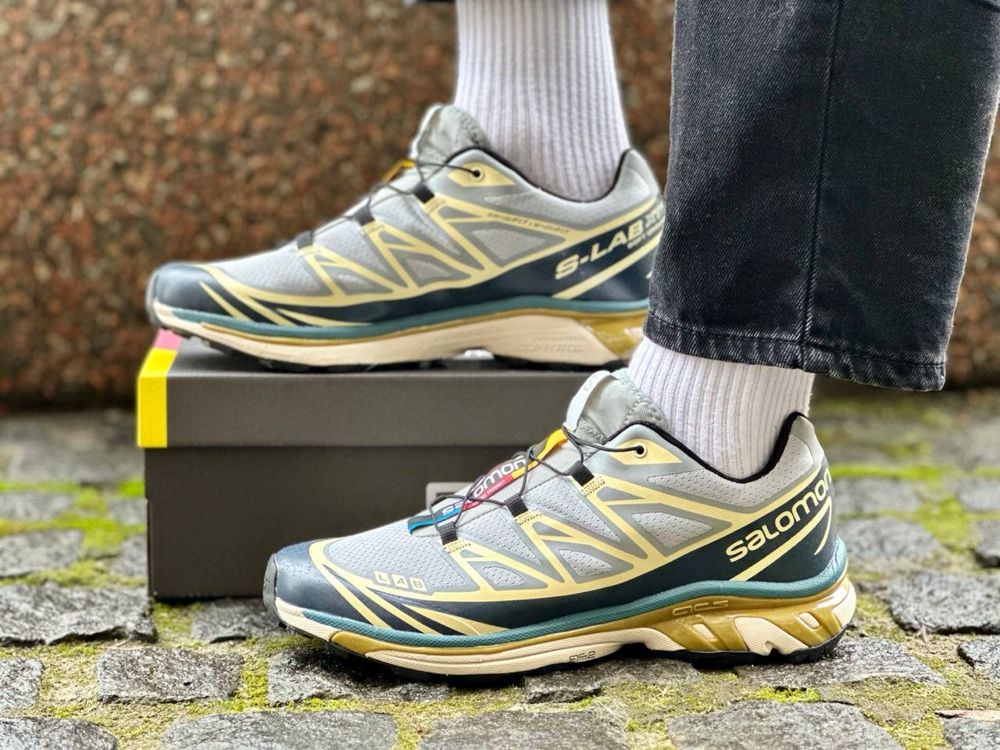 !ХІТ! Salomon XT-6 Adv Dover Silver Beige | 40-45