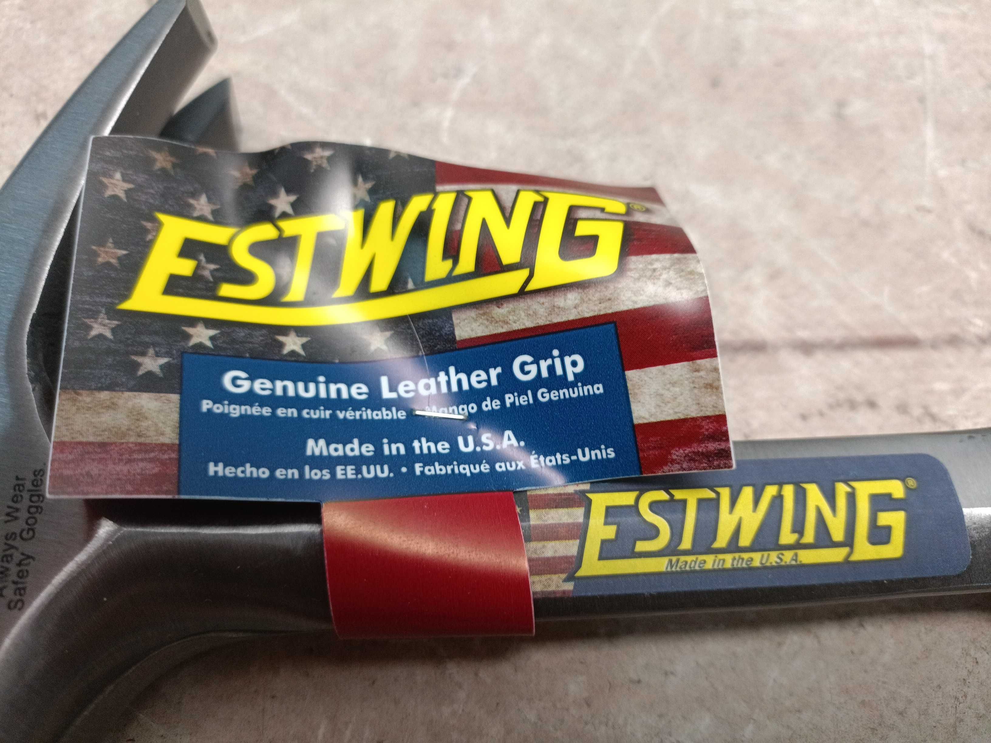 Estwing ESTE20S 20 Oz молоток цвяходер ручка натуральна шкіра, 590гр.