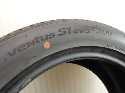 OPONY LETNIE 235/50/19 Hankook Ventus S1 235/50R19 4X2023r Demo 8,2mm