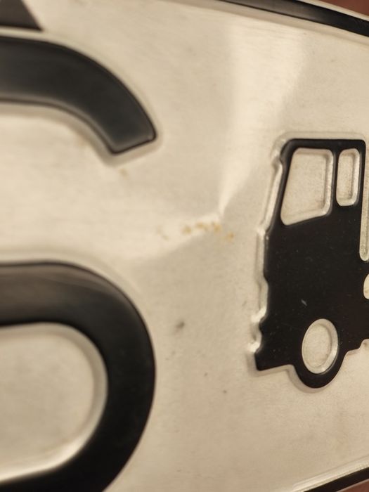 Metalowa tabliczka imienna Krzyś 191