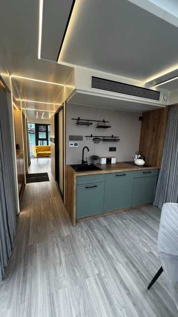 Domek dom mobilny kapsułowy całoroczny modułowy Tiny House