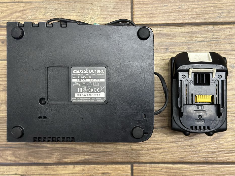 [Zestaw] bateria 18V 5AH 2022r. / ładowarka LXT DC18RC Makita