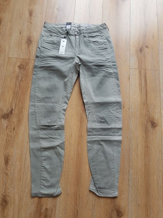 W30 L34 M G-Star RAW Arc 3D Low Boyfriend spodnie damskie bawełna szar