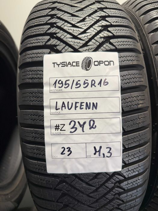 Opony Zimowe 195/55/16 Laufenn IFIT+ Komplet #Z372