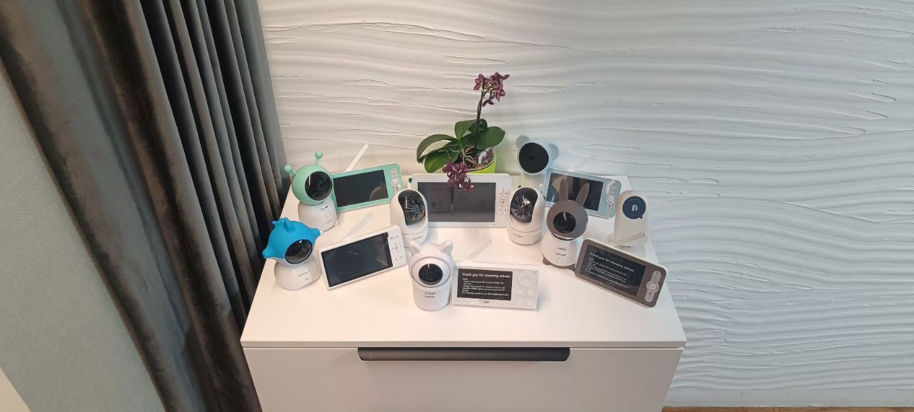 Видеоняня ieGeek, плач, движение..,360°, WiFi, НОВЫЕ