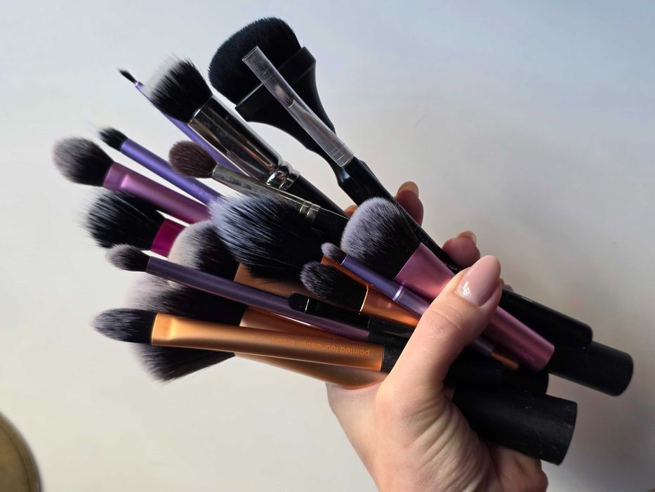 Пензлі для макіяжу real techniques, mac, inglot, beauty blender