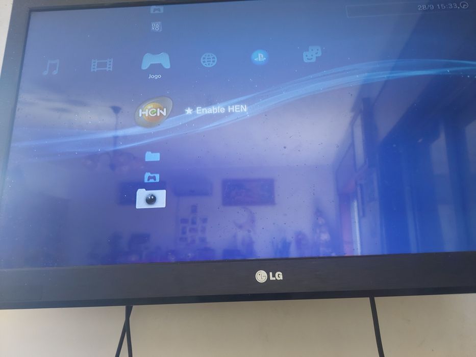 Ps3 desbloqueada em ótimo estado