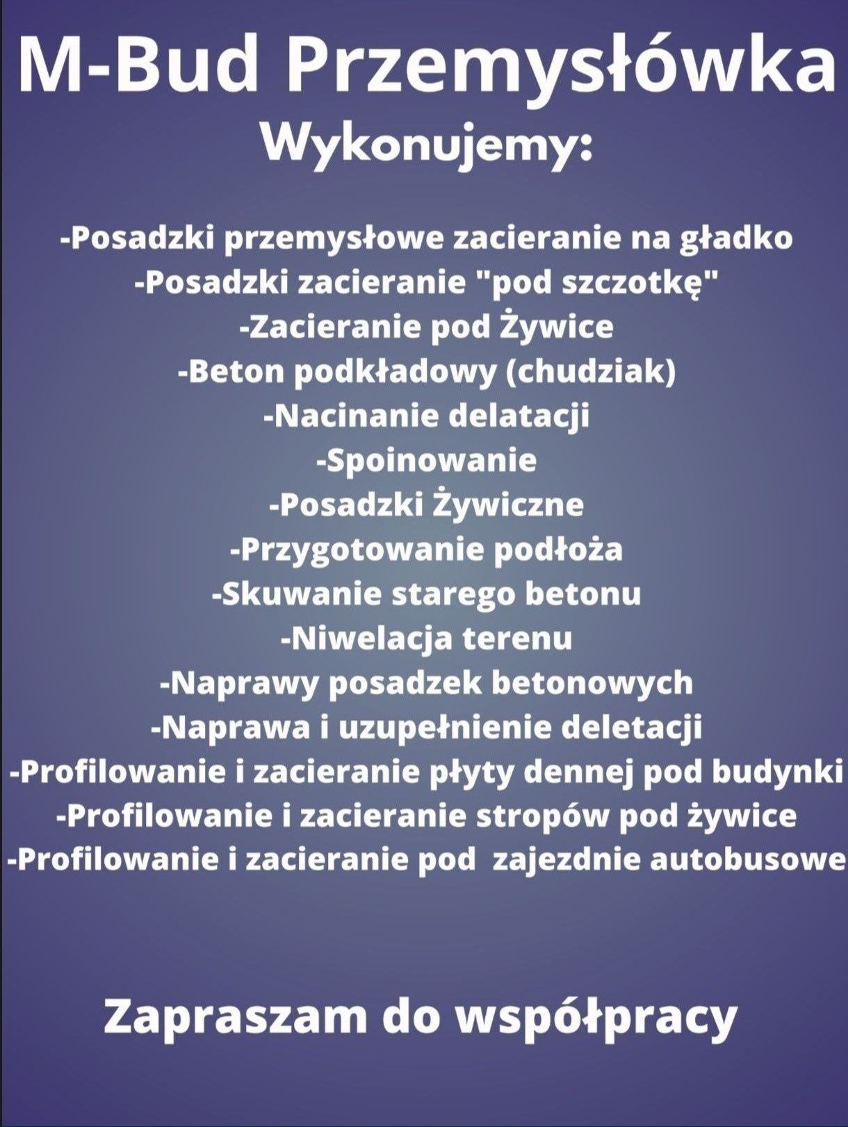 Posadzki przemysłowe