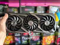 Гарантія! RTX 3090 24GB Asus ROG Strix Ігрова відеокарта пк ТехноБро