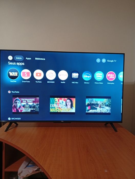 TV smart 43 Led 4k Google tv