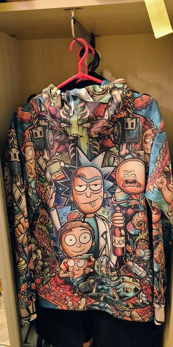 Чоловіча туніка з капюшоном Рік і Морті S-M