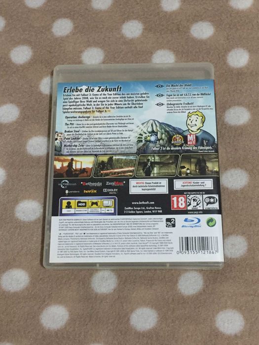 Fallout 3 Game of the Year Edition PlayStation 3