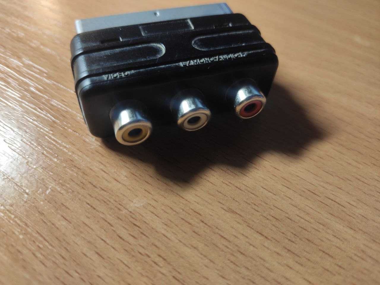конвертер из RCA (тюльпан) в USB переходник + звук