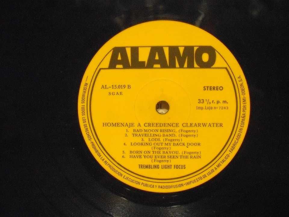 Trembling Light Focus – Homenaje A Creedence Clearwater LP ALAMO Spain