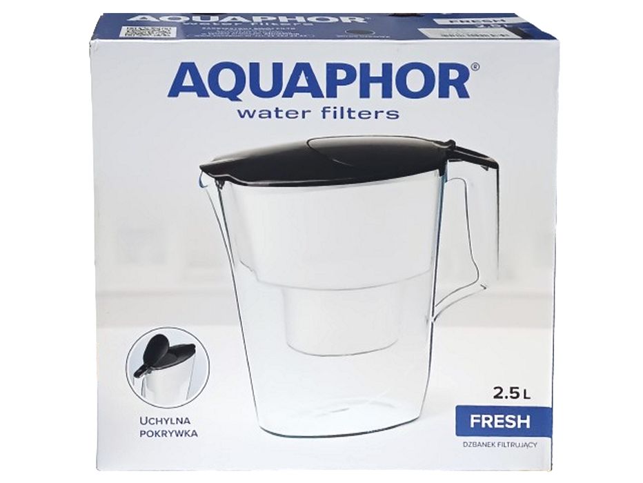 Dzbanek filtrujący Aquaphor Fresh 2,5L - Czarny