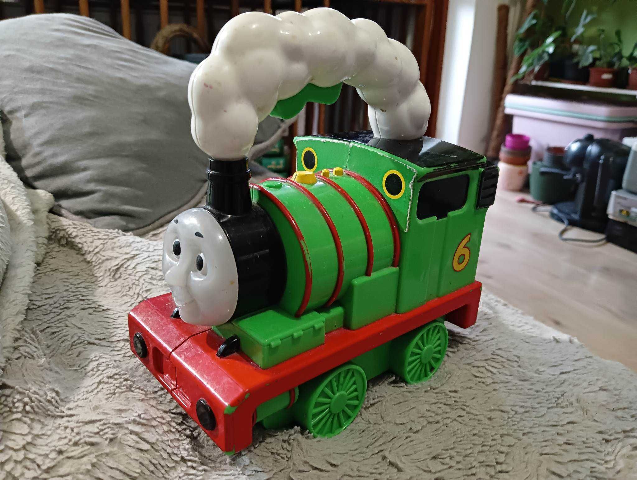 Tomek i przyjaciele lokomotywa dla dzieci - świeci i gra