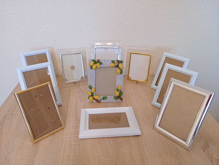 Ramki na zdjęcia 10 sztuk + 1 gratis