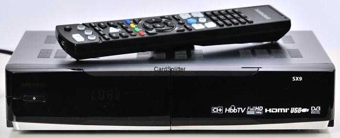Openbox SX9 Twin HD CI+ dekoder satelitarny z pilotem oryginalnym