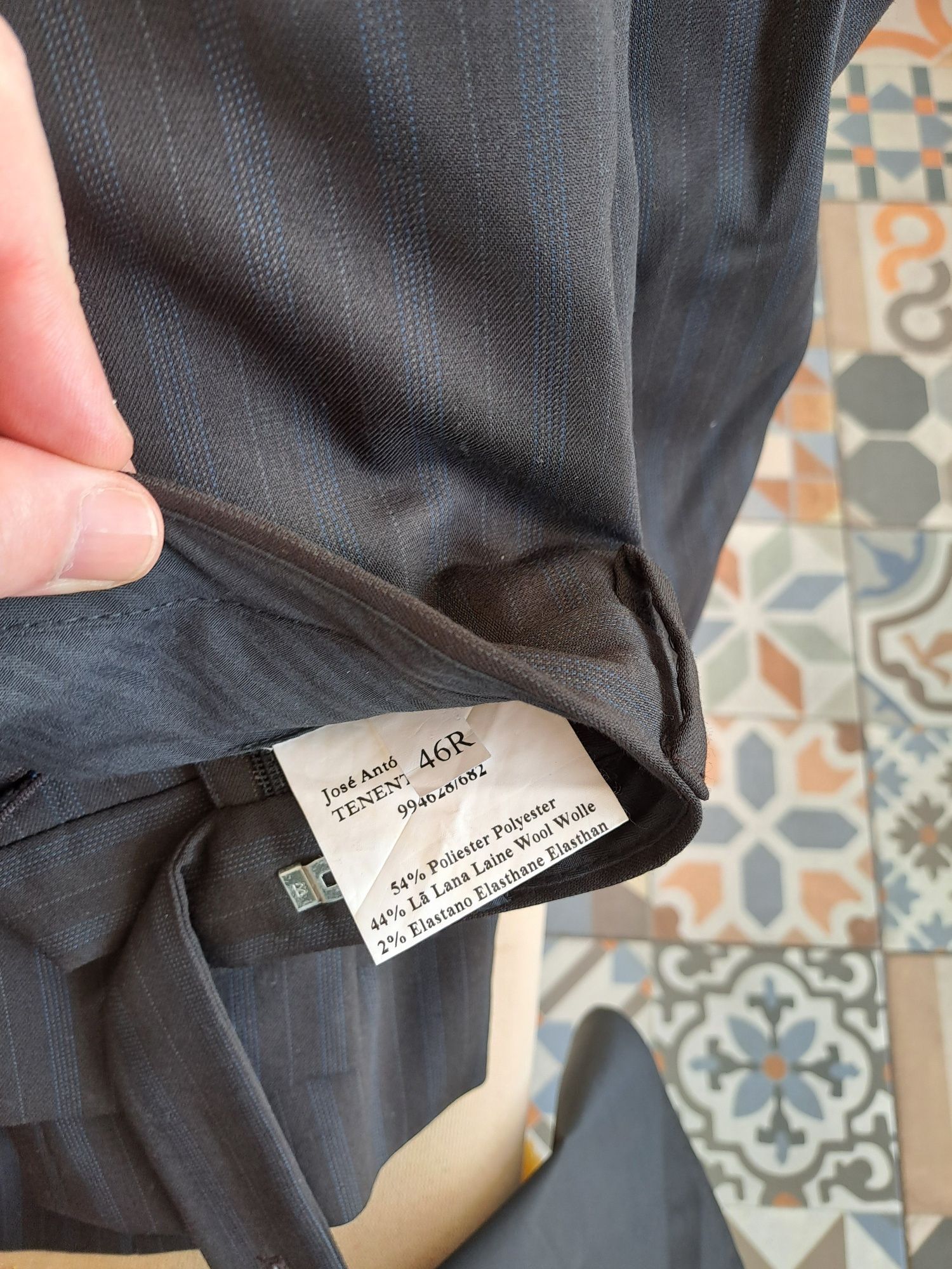 Fato José Tenente cinzento