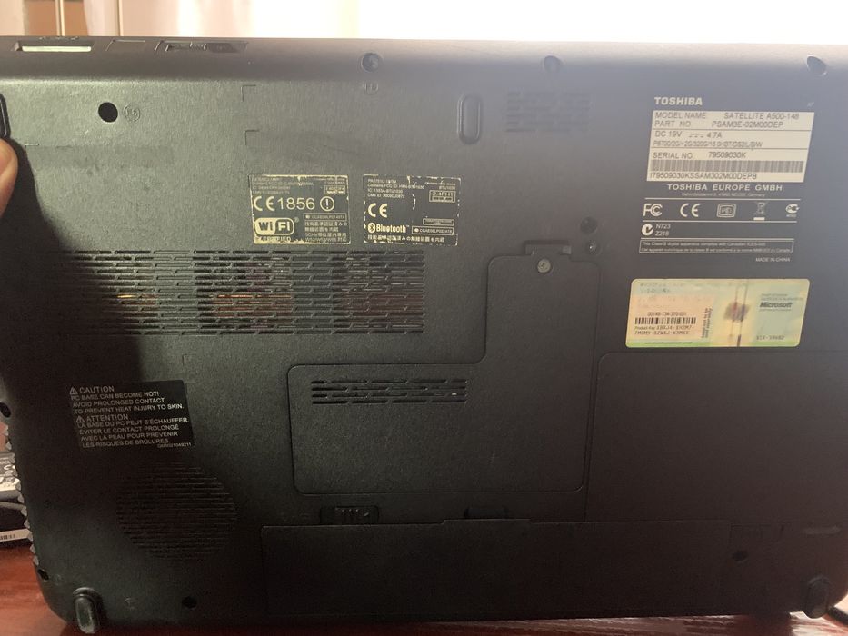 Toshiba Sattelite A500-148