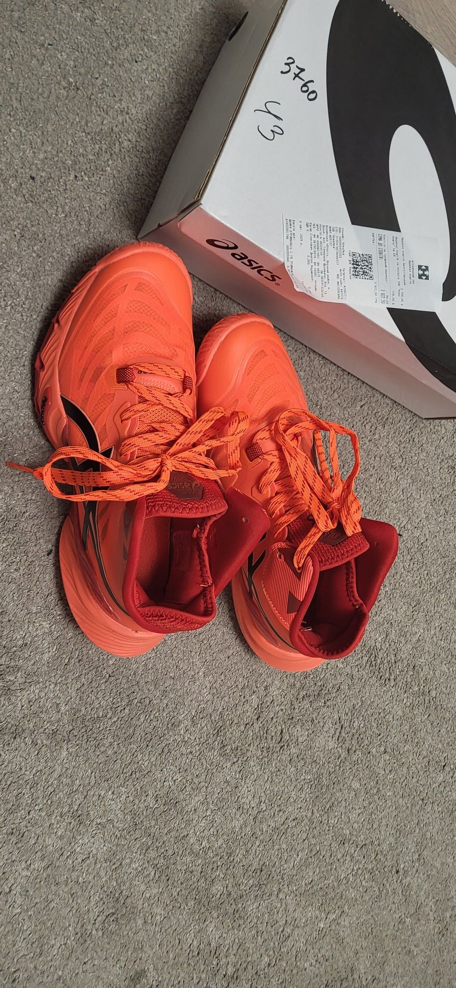 Кросівки Asics Tokyo Sunshine Red, 43 розміррозмір